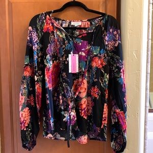 Andre by Unit NWT floral blouse